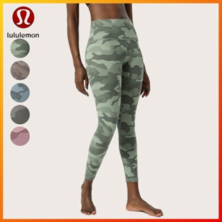 Lululemon new yoga women's pants mesh panels breathable high waist soft  fabric Leggings 225