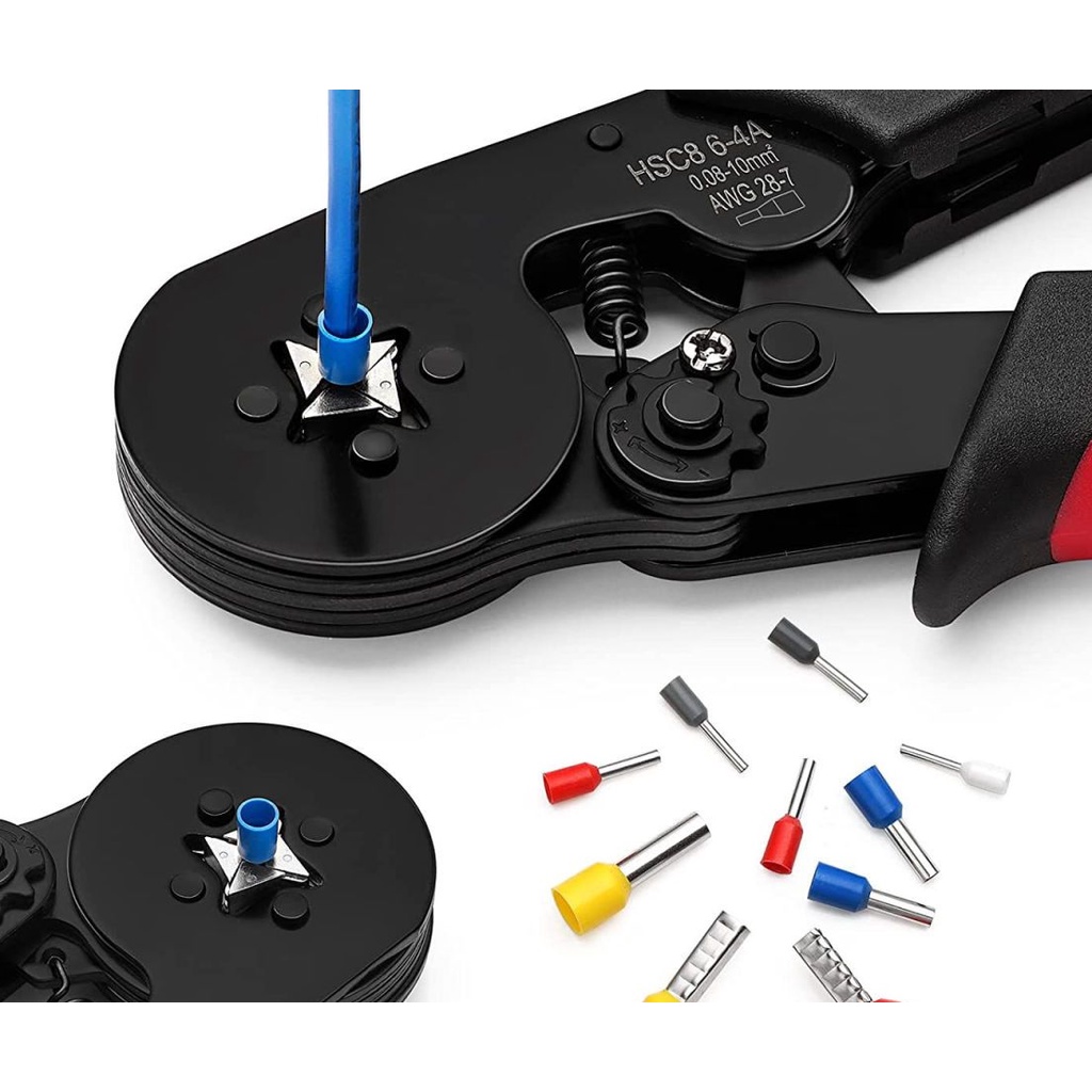 Hsc8 64 Needle Tube Type Wire Crimper VE European Cold Compression