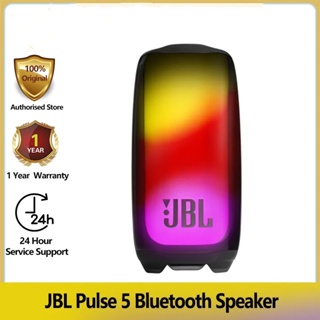 JBL Pulse 5 Portable Bluetooth Speaker with Dazzling Lights, Black