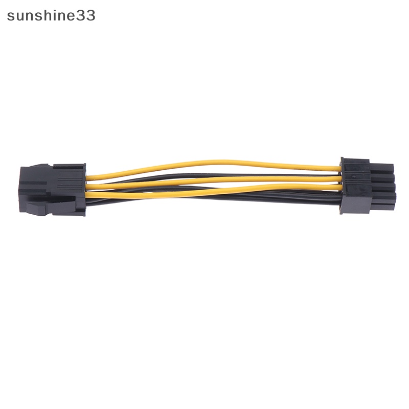 SY Graphics Card 6 Pin To 8 Pin Video Card Adapter Power Cable CPU