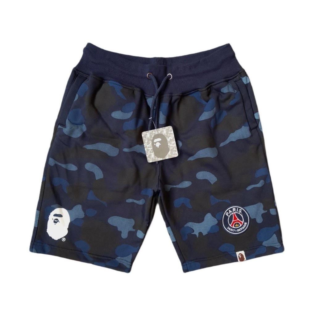 Psg sales bape shorts