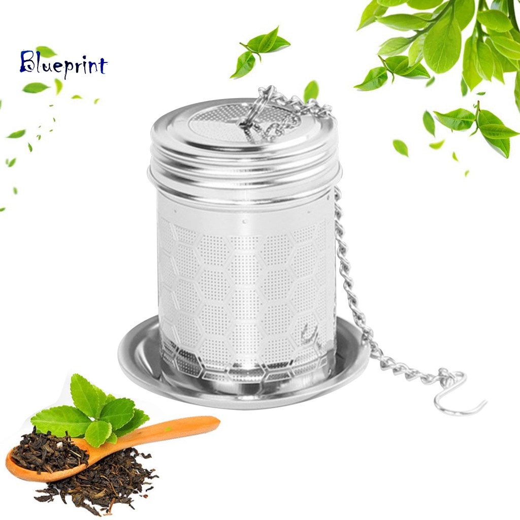 Threaded Connection Tea Brewer Cup Tea Filter Basket Stainless Steel