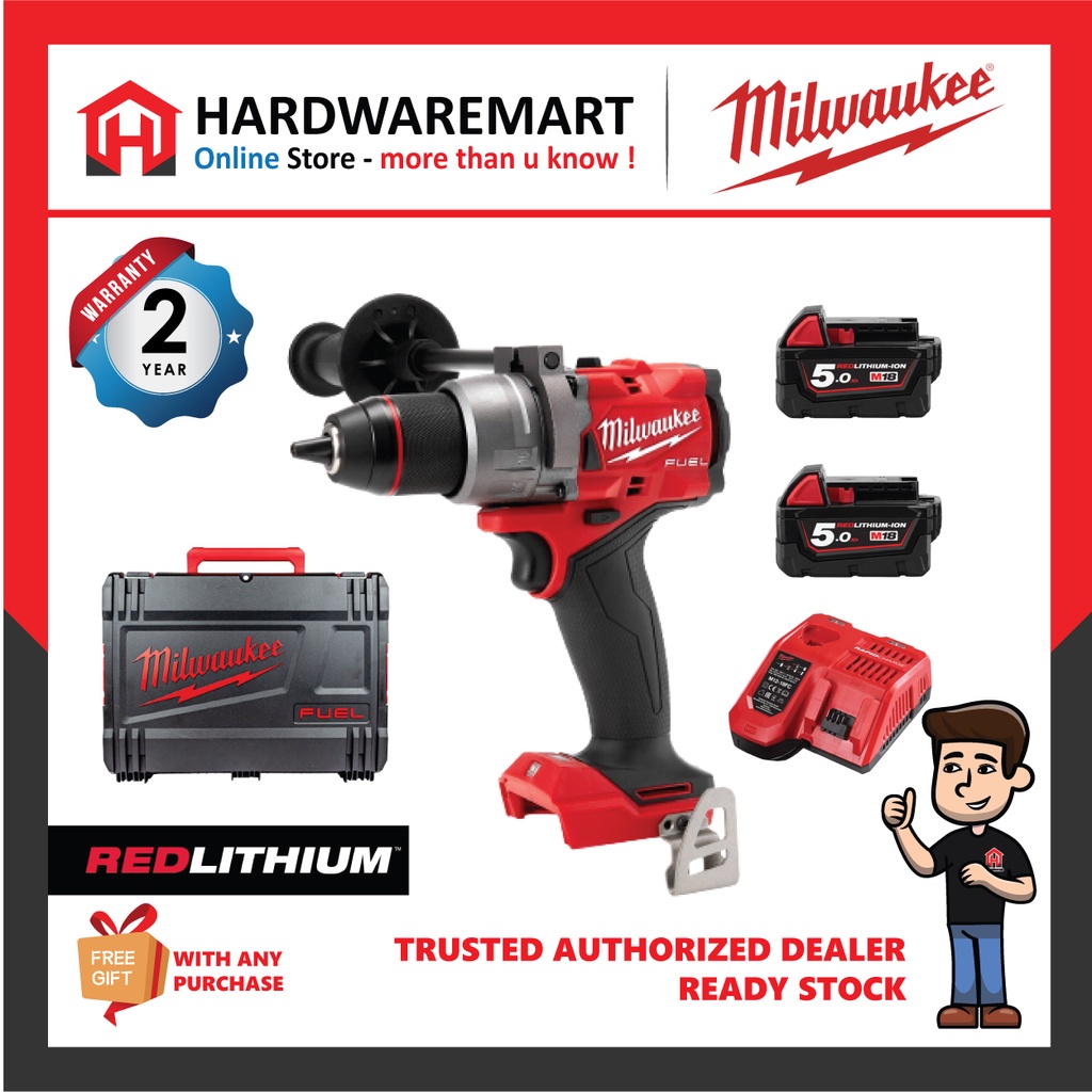 Milwaukee M18 FPD3 Fuel 13MM Percussion Drill 158NM GEN4 / Brushless