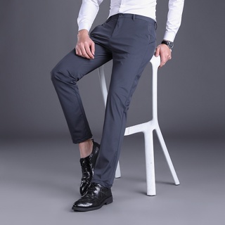 Ready Stock] Black Pants Men Korean Business Casual Long Pants