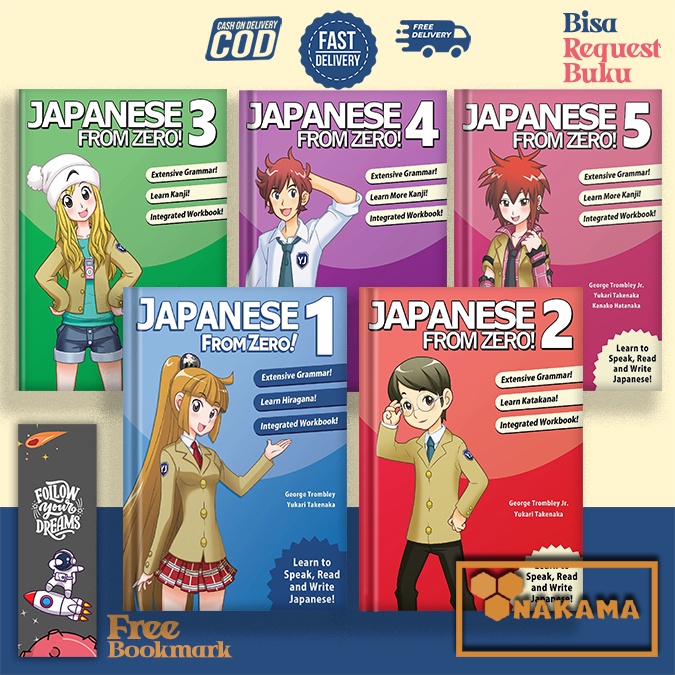 5 Books/Set GENKI The 3 Edition Textbook+Workbook+Answer Key An Integrated  Course in Elementary Japanese Learning Book - AliExpress
