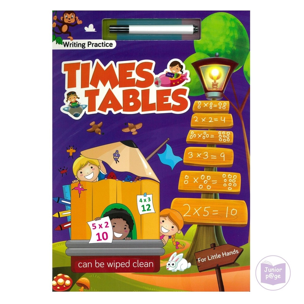Writing Practice Times Tables | Shopee Singapore