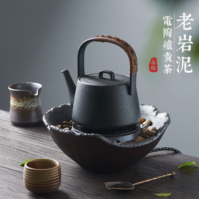 KY Clay Pot Retro Electric Ceramic Stove Small Household Japanese