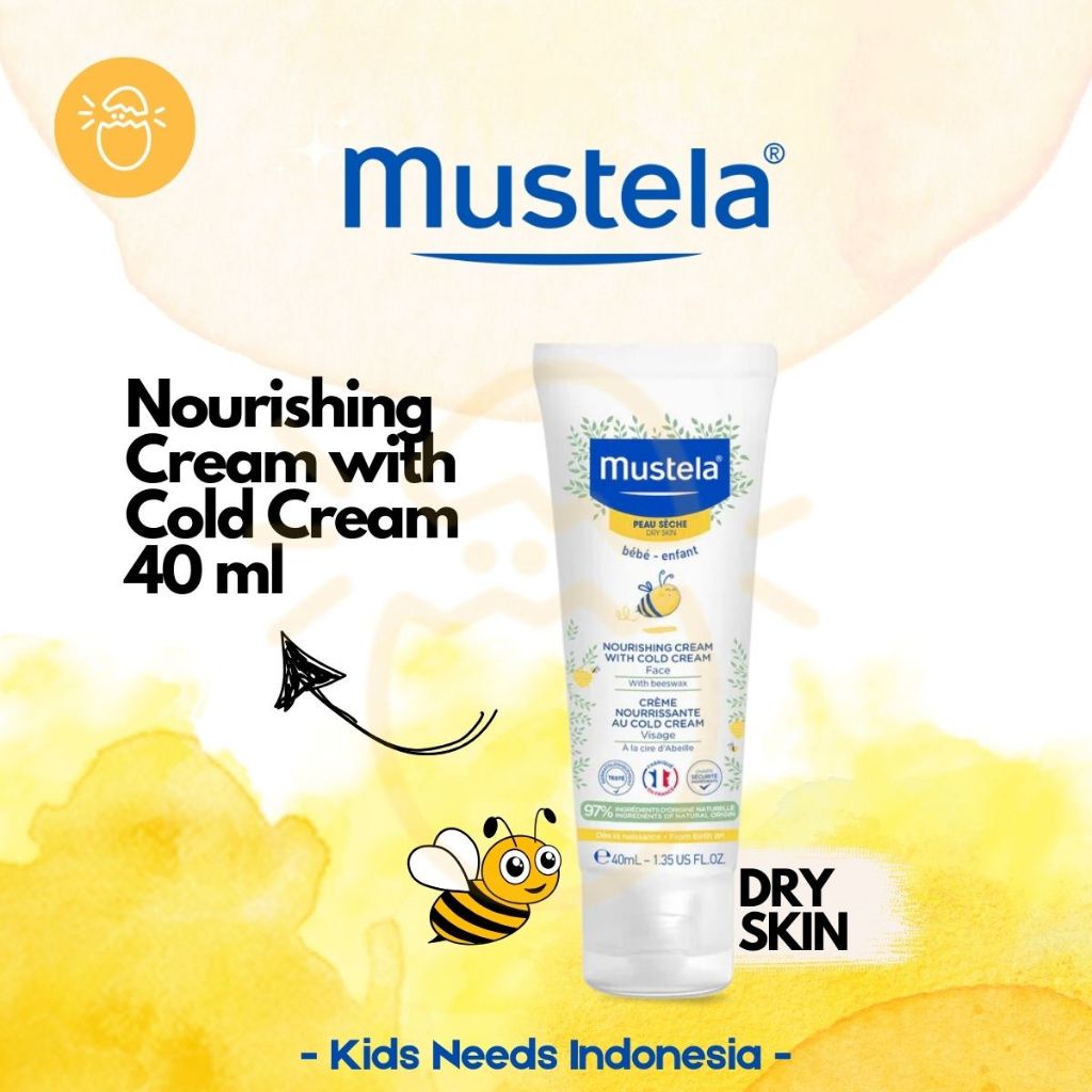 Mustela crème nourrissante cold cream 40 ml