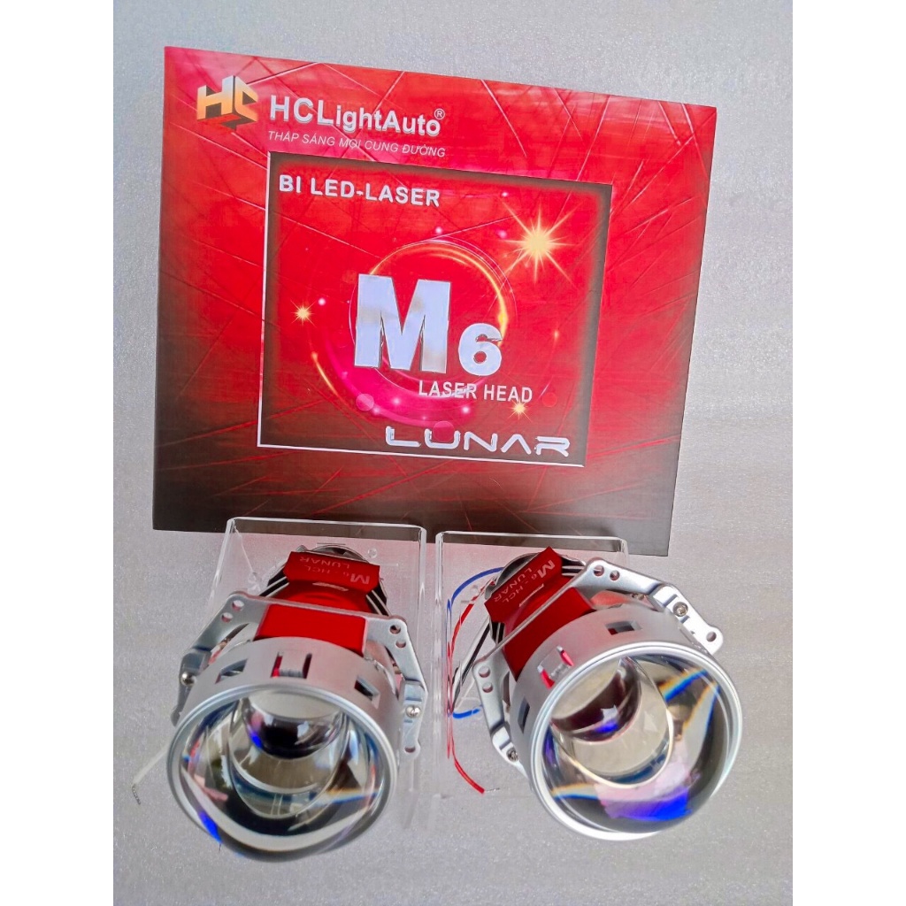 M6 led flood ball installed with 12V super bright white car headlights ...