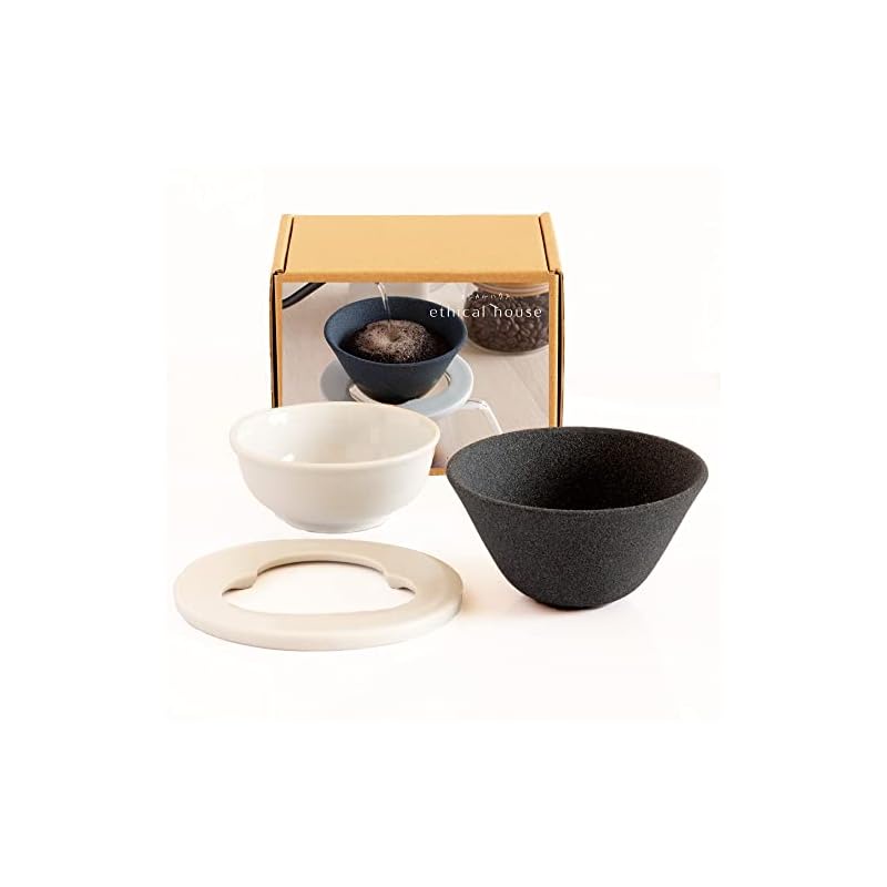 Hasamiyaki New Ceramic Coffee Filter & Dripper Paper Filterless