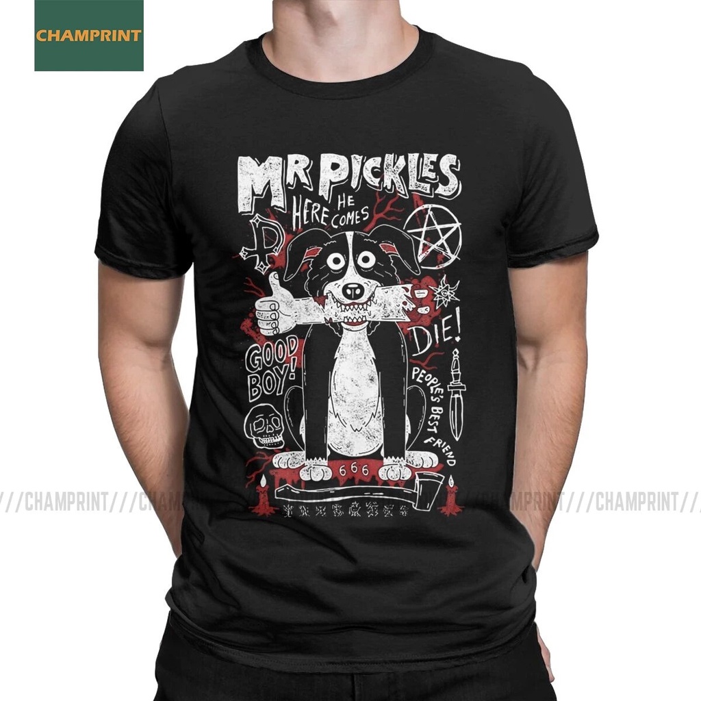 Mr Pickles Men's T Shirts Tv Adult Adultswim Mature Dog Evil Satan ...