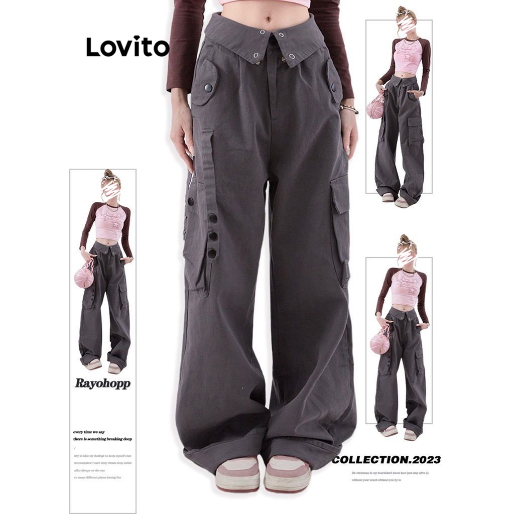 Sivali Loose Pants 332 Trousers Women [PART 1] Anti-Wrinkle Pants - Women's  Culottes - Formal/Casual Office Pants