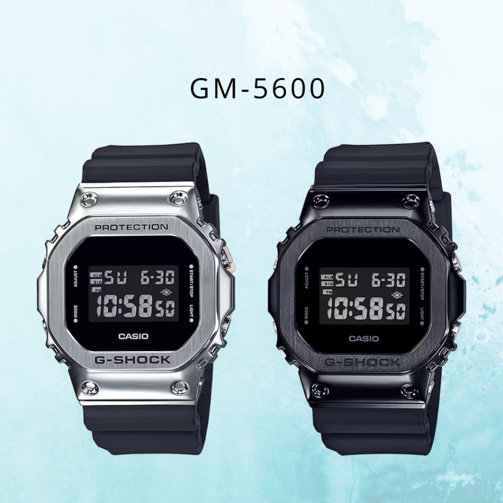 G Shock GM 5600 Series Men s Watch GM5600 1 GM5600B 1 Unisex sports watch T729
