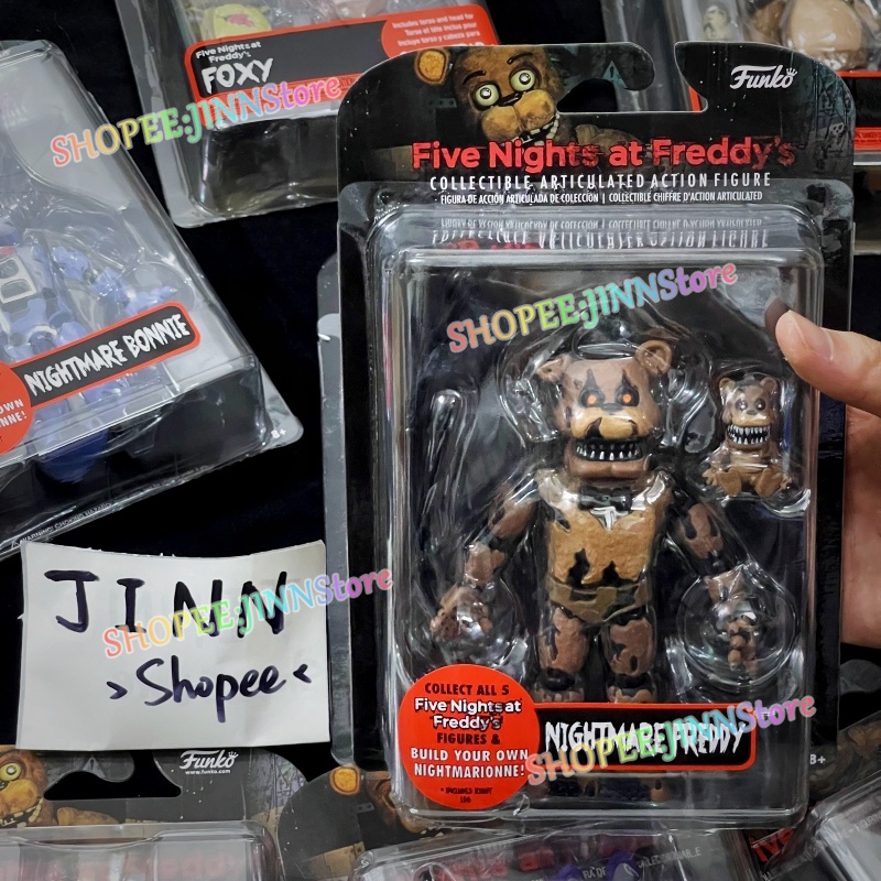 JINN- FNAF Toys FIVE NIGHTS AT FREDDY'S 4 Detachable Figures