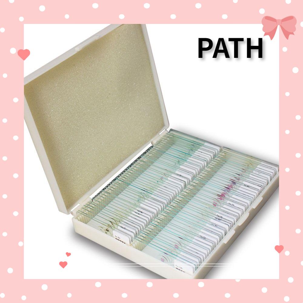 PATH Prepared Microscope Slide Set, 100 Slides Plants, Insects, Animal