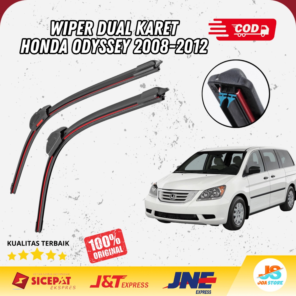AUXITO Rear Wiper Arm & Blade Set – For Honda Odyssey 2011-2017