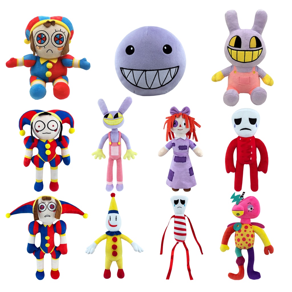 New Product THE AMAZING DIGITAL CIRCUS Magic Number CIRCUS Clown Plush ...