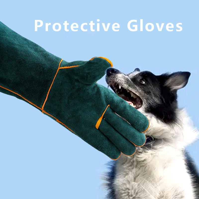 Bite resistant animal gloves Multi-purpose pet gloves Welding