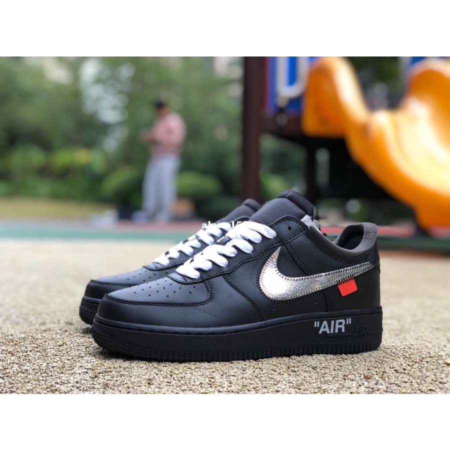 Ow x air force best sale 1 black