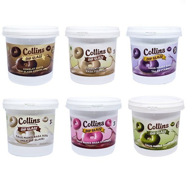 Collins Dip Glaze 5 kg Pail Industrial Jam | Shopee Singapore