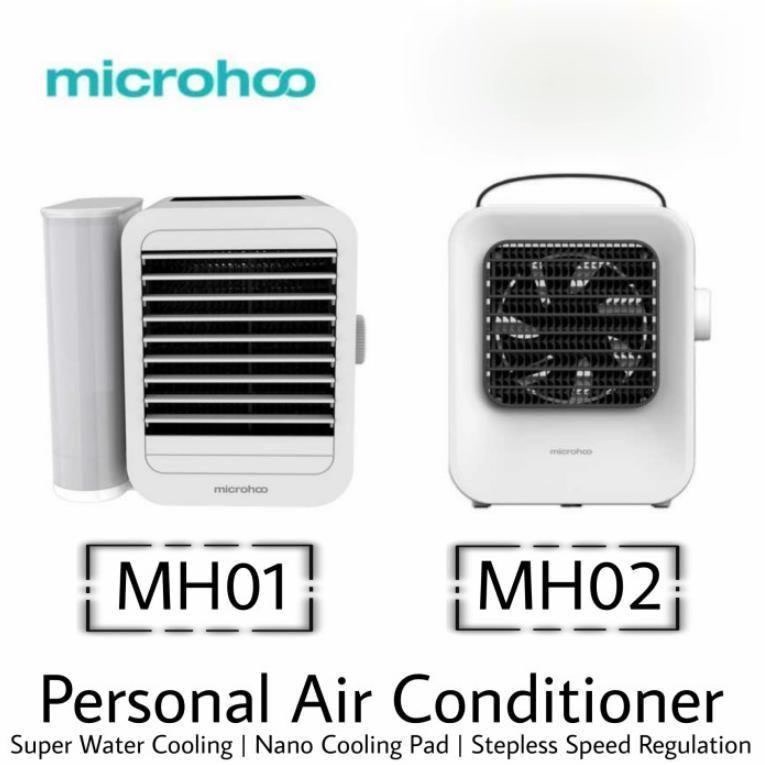 Microhoo 3 In 1 Mini Air Conditioner Water Cooling Fan Touch Screen ...
