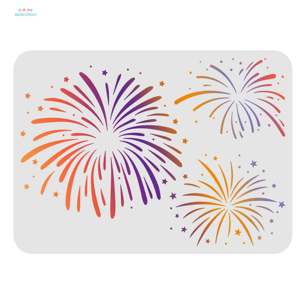 1pc Large Plastic Reusable Drawing Painting Stencils Templates for ...