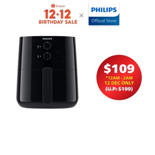 Philips Airfryer 3000 Series L, 4.1L (0.8Kg), 13-in-1 Airfryer, 90% Less  fat with Rapid Air Tech 