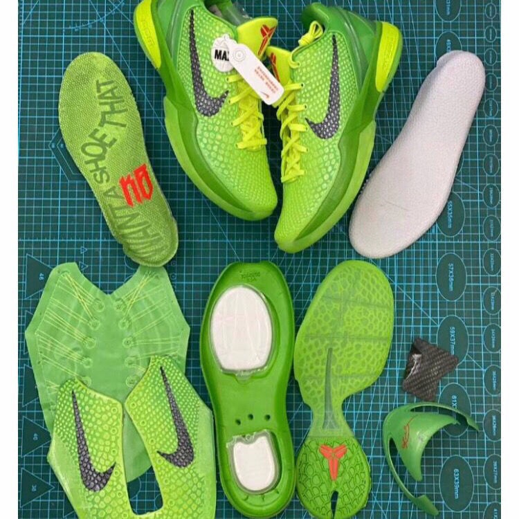 Kobe 6th Generation Green Death Carbon Double Zoom Actual Combat