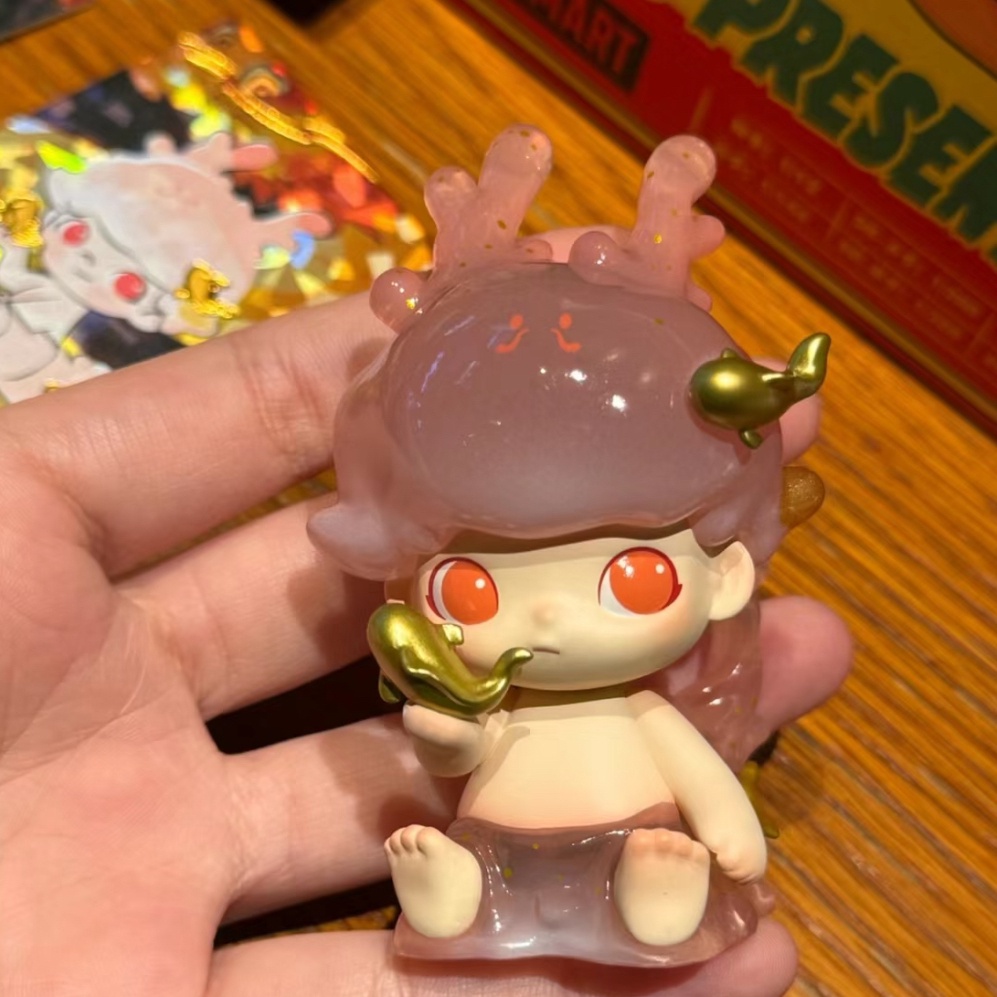 Genuine】POPMART Loong Presents The Treasure Series