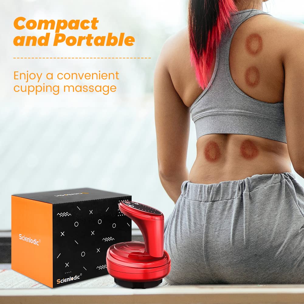 Portable Adjustable Suction Cupping Therapy Massager Machine Device ...