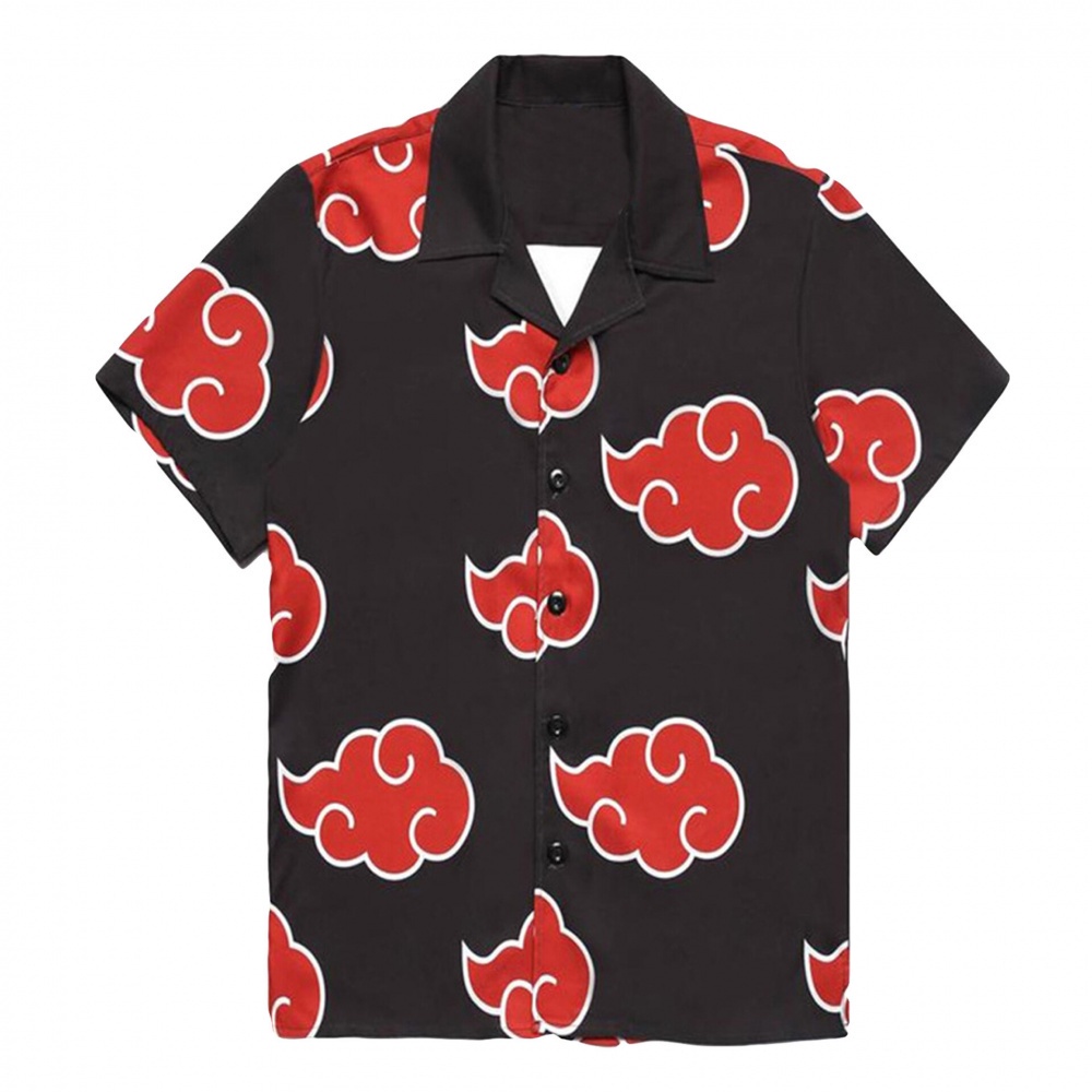 Anime Naruto Uchiha Itachi Polo Short Sleeve NEW 2023 T-Shirt Loose Type  Collar Pullover Cotton Student Loose Short Sleeve - AliExpress