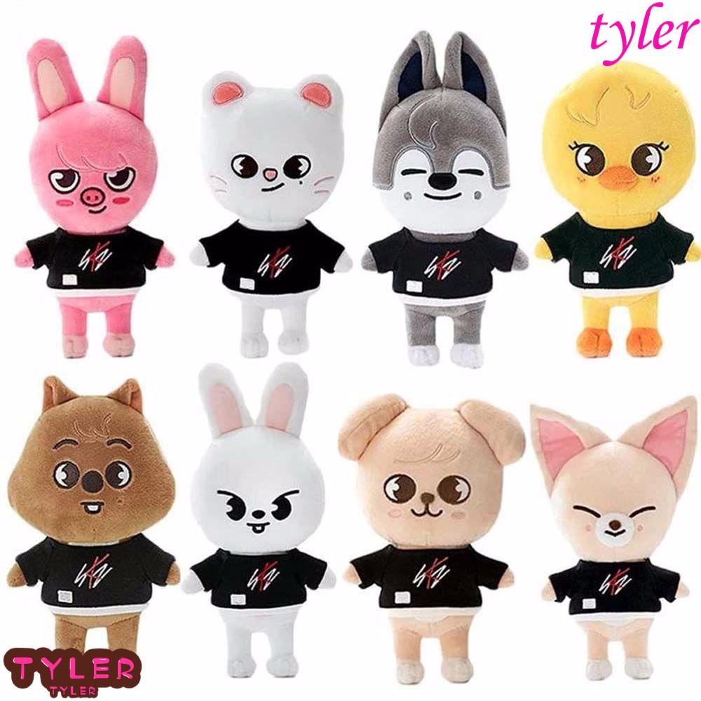 TYLER Stray Kids Cute Fans Gift Soft Stuffed Puppym Anime Bbokari Wolf ...