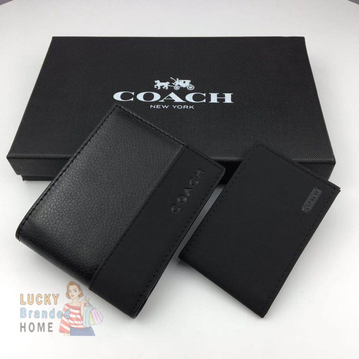 Men's authentic clearance coach wallet