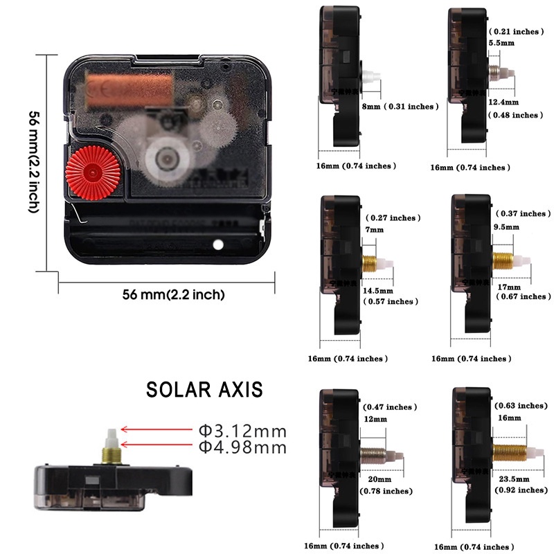 Quartz wall sale clock mechanism