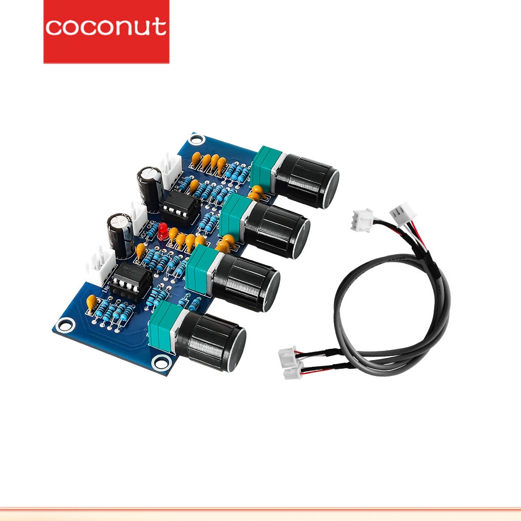 Sound Tone Control Board Bass Treble Preamplifier Volume Adjustment