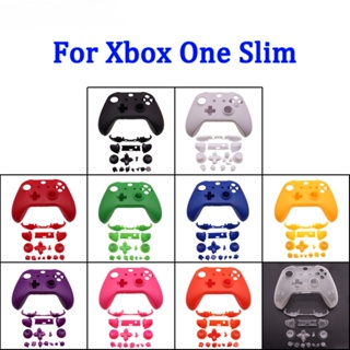 Data Frog Replacement Housing Shell Case For Xbox One Slim Controller  Custom Cover With Buttons Mod Kit For Xbox One Slim