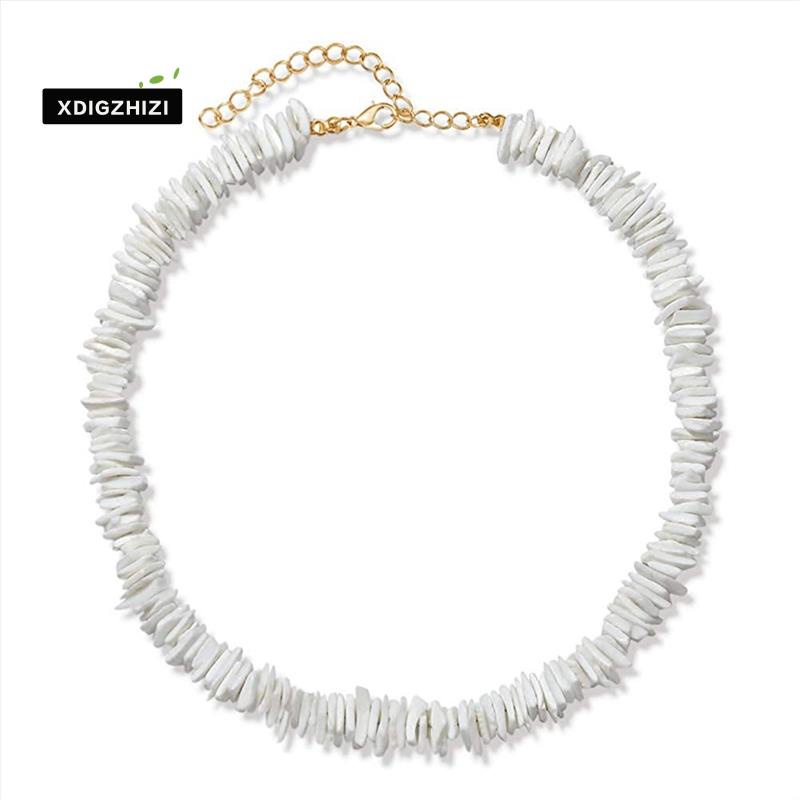 Puka shell hot sale chip necklace