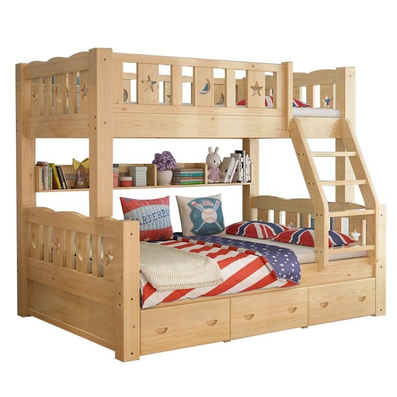 Sg Stock Double Decker Bed Frame Double Bed HeightAdjustable Bed Bunk
