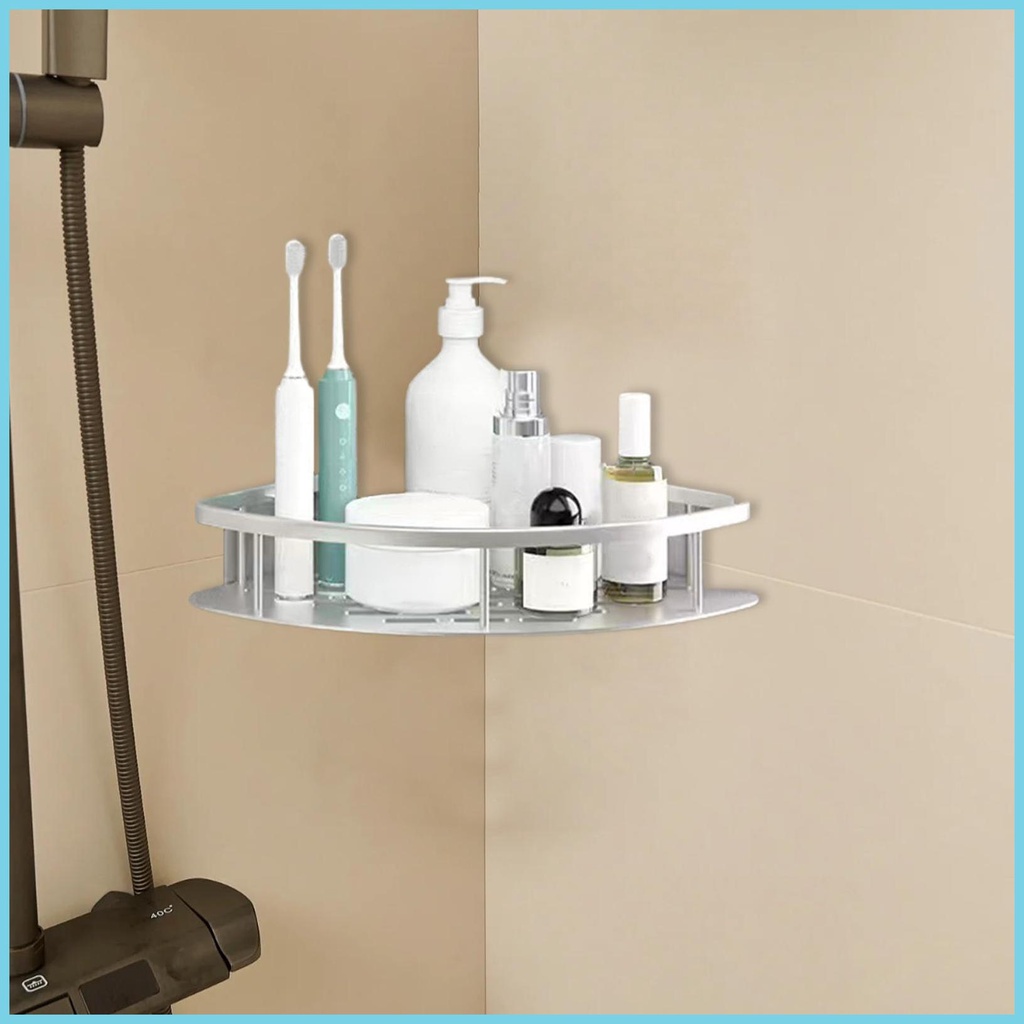 Wall Mounted Corner Shelf Bathroom Wall Mounted Rack Organizer Stable ...