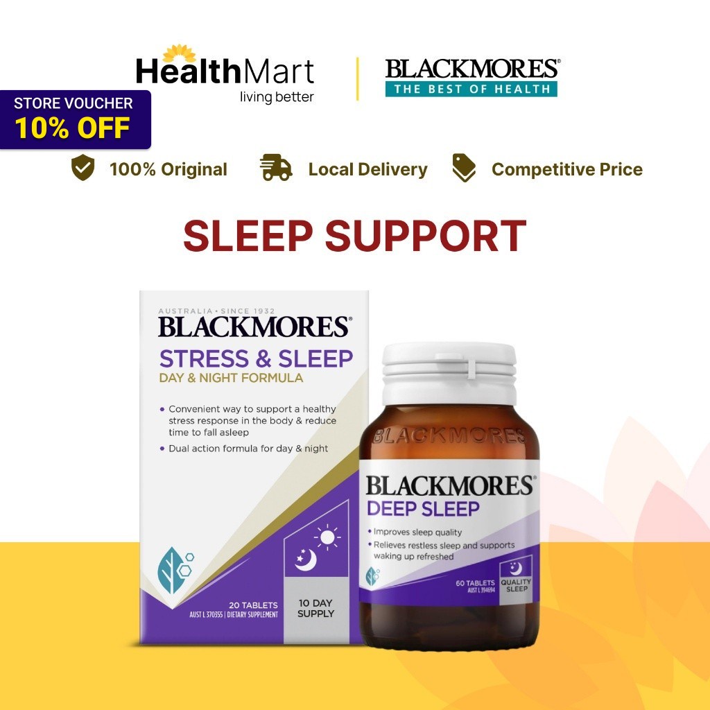 [SG] Blackmores Deep Sleep / Stress + Sleep (Day &