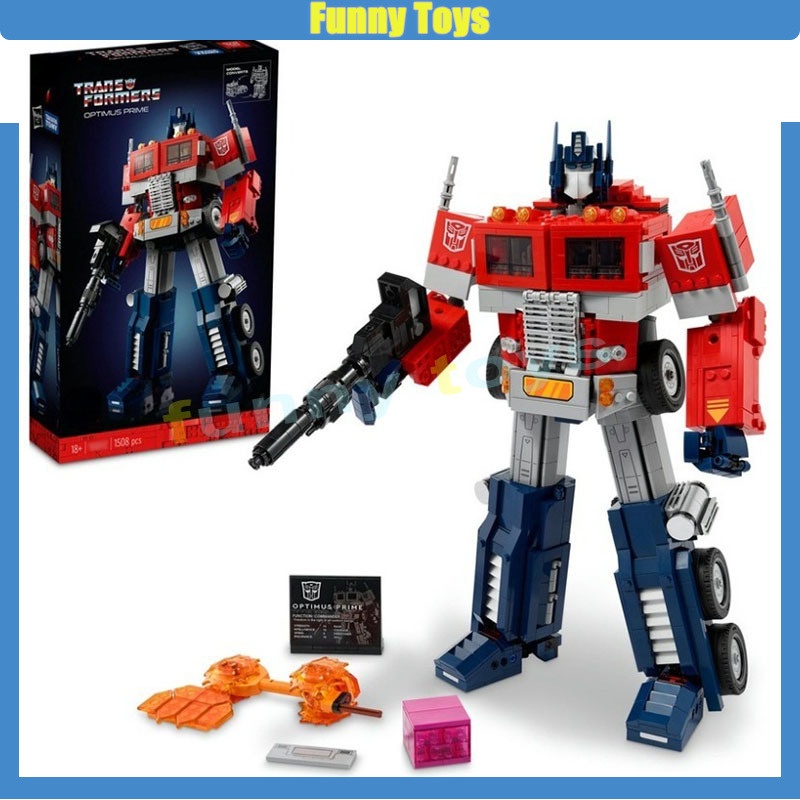 Transformers Series 10302 Optimus Prime Lighting Building Blocks