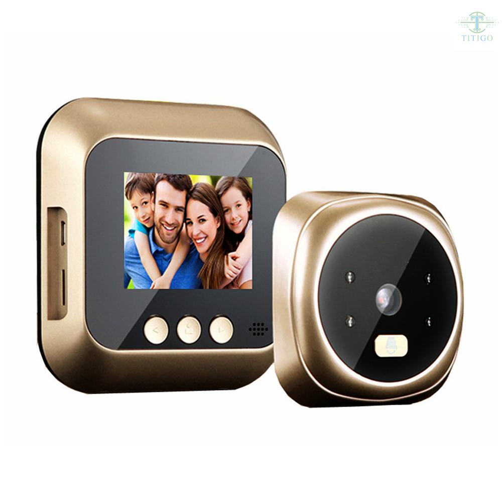 peephole camera with screen