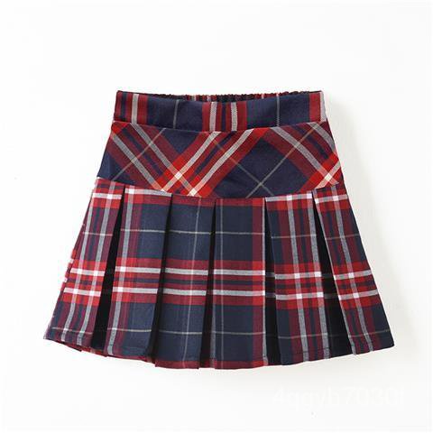 MHGirl's Miniskirt Children's Pleated Skirt Little Girl Tartan Skirt ...