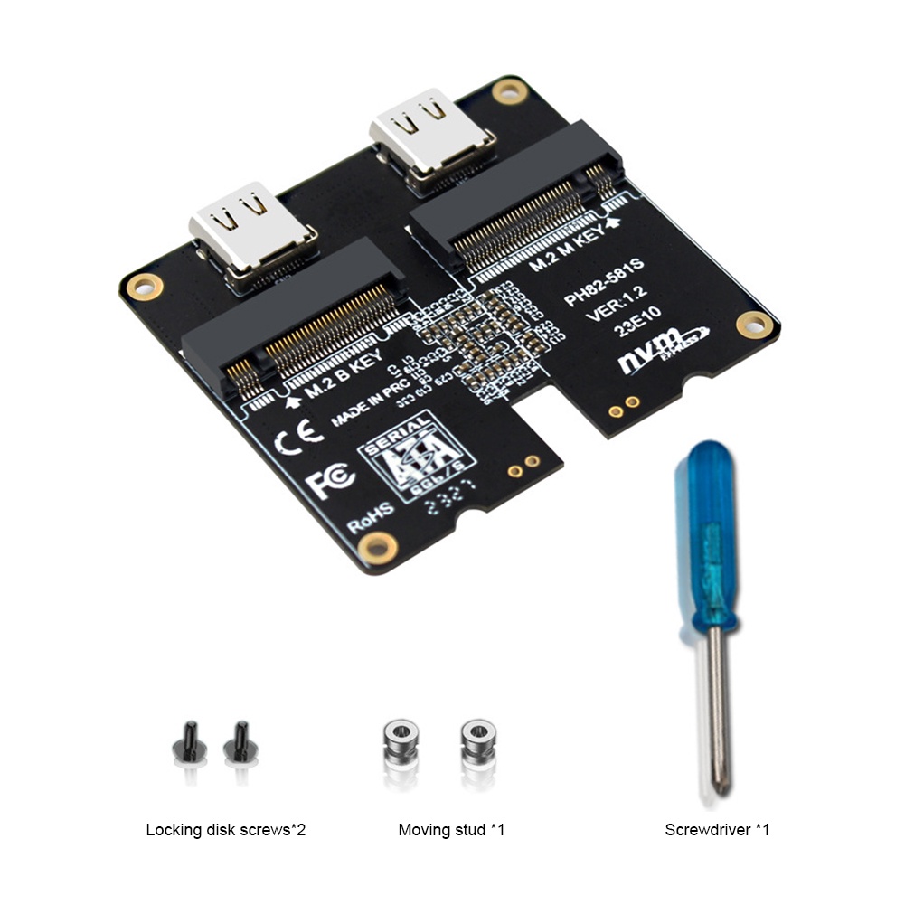 Adaptateur SSD mSATA vers USB, convertisseur M.2 USB Riser M2 NGFF