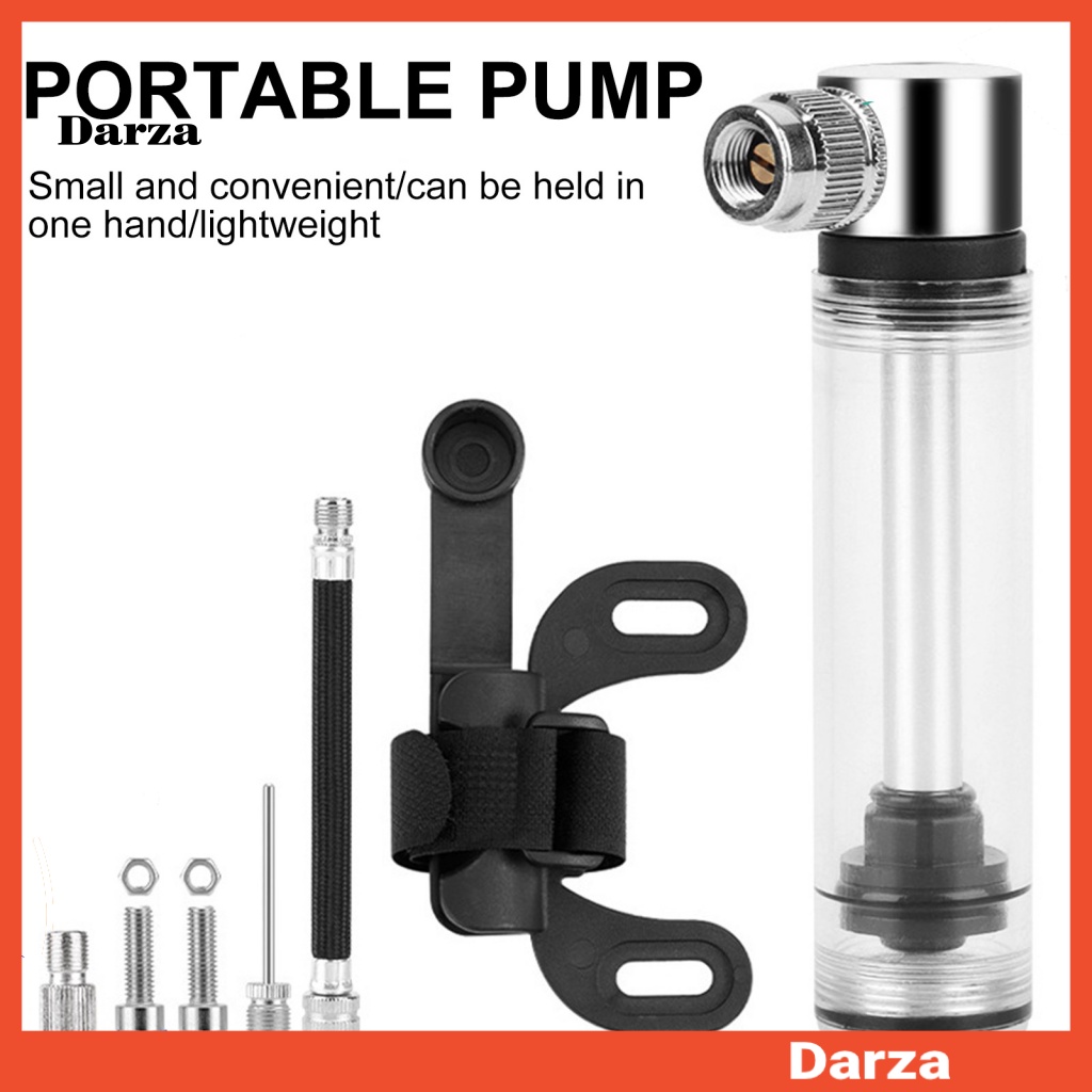 [Dar] Bicycle Tire Inflator Mini Bike Pump Portable Mini Handheld Bike