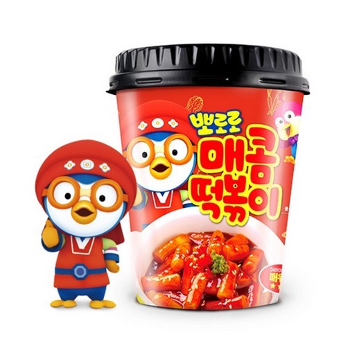 Pororo Instant Toppoki / Tteokbokki Stir-Fried Rice Cake Cup Children ...