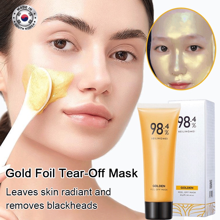 【HOT】[Clean Blackheads/Shrink Pores]Golden Peel-Off Anti-wrinkle ...