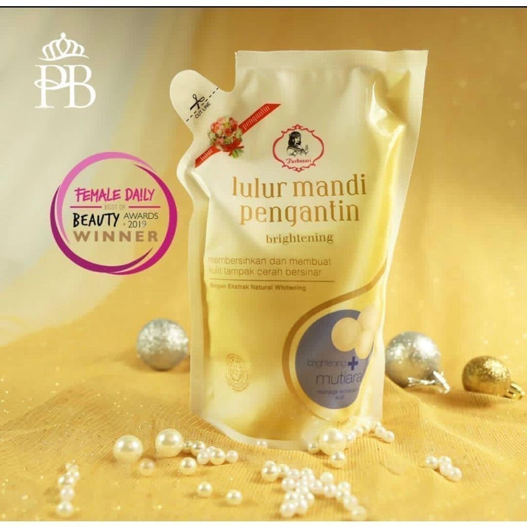 PURBASARI Lulur Mandi Pengantin 500g Series / Merah Jingga Official - Gambar 3