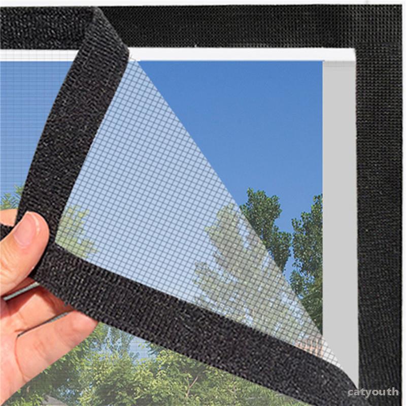 Selfadhesive and reusable mosquito nets for windows, antimosquito