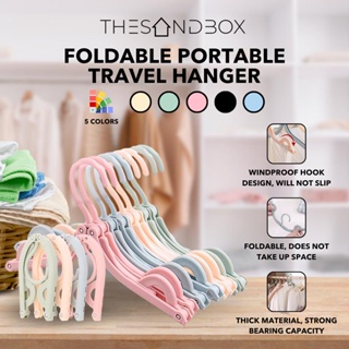 5pcs Plastic Hangers For Clothes Pegs Wire Antiskid Drying Clothes Rack  Adult And Children Hanger Outdoor Drying Rack